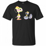 Snoopy and Woodstock Just Broke Egg Easter 2D T-shirt