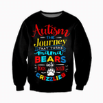 AUTISIM THE JOURNEY THAT TURNS MAMA BEARS INTO SOLID GRIZZLIES CLOTHES