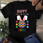 Happy Easter-Autism Day 2D T-shirt