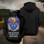 I'M AUTISTIC AUTISM IS MY SUPERPOWER BLACK CLOTHES