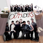The Outsiders Casts Photograph Bed Sheets Spread Comforter Duvet Cover Bedding Sets