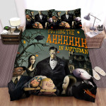 The Addams Family Putting The  Bed Sheets Spread Comforter Duvet Cover Bedding Sets