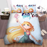 Star Vs. The Forces Of Evil Star Poster Bed Sheets Spread Duvet Cover Bedding Sets