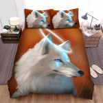 The Wild Animal - The White Fox God Art Bed Sheets Spread Duvet Cover Bedding Sets