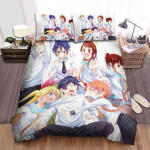 Nisekoi Anime Romance Students Bed Sheets Spread Comforter Duvet Cover Bedding Sets
