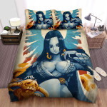 Anime Icons The Pirate Empress Bed Sheets Spread Comforter Duvet Cover Bedding Sets