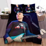Billy Corgan Music And Guitar Bed Sheets Spread Comforter Duvet Cover Bedding Sets