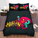 Release The Kraken Graffiti Style Artwork Bed Sheets Spread Duvet Cover Bedding Sets
