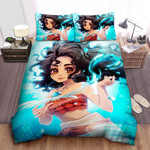 Disney Princess Moana Anime Art Bed Sheet Spread Comforter Duvet Cover Bedding Sets