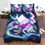 Glitch Techs Miko And Five Act Together Bed Sheets Spread Duvet Cover Bedding Sets
