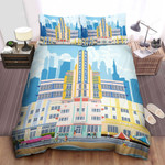 Miami United States Of America Bed Sheets Spread Comforter Duvet Cover Bedding Sets