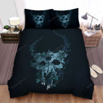 Demon Hunter Leaves Skull Band Bed Sheets Spread Comforter Duvet Cover Bedding Sets