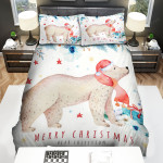 The Christmas Art, Polar Bear Collection Bed Sheets Spread Duvet Cover Bedding Sets