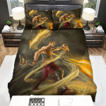 Gladiator With The Power Of Sands Artwork Bed Sheets Spread Duvet Cover Bedding Sets