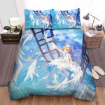 Cardcaptor Sakura Wings Windows Bed Sheets Spread Comforter Duvet Cover Bedding Sets