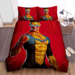 Invincible Blood All Over Body Bed Sheets Spread Comforter Duvet Cover Bedding Sets