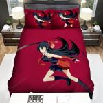 Akame Ga Kill Akame Silhouette Bed Sheets Spread Comforter Duvet Cover Bedding Sets