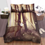 The Wild Animal - The Deer Wearing A Mask Bed Sheets Spread Duvet Cover Bedding Sets