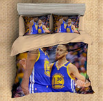3D Customize Stephen Curry & Kevin Durant Customized Duvet Cover Bedding Set