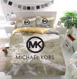 Michael Kors Mk Logo Custom 3D Customized Duvet Cover Bedding Set