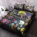 The Nightmare Before Christmas V3 Quilt Bed Set