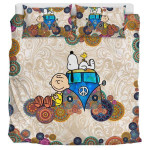 Snoopy On Vw Bus - Bedding Set