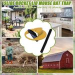 Flip N Slide Bucket Lid Mouse Trap