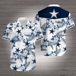 Dallas Cowboys NFL Hibicus Hawaiian Shirts, Summer Vacation