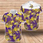 Minnesota Vikings NFL Summer Shirt, Minnesota Vikings Hawaiian Shirt, NFL Football Button Shirt