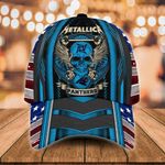 NFL Carolina Panthers Metallica 3D Cap