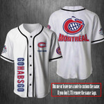NHL Montreal Canadiens Fan Made Personalized Custom Name Baseball Jersey For Fans