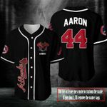 Hank Aaron #44 Baseball Jersey Fan