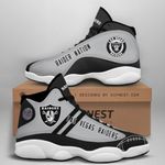 NFL  Oakland Raiders   Air Jordan 13 Sneakers Sport Shoes Gift  For Fan Sneakers Men women Running Shoes