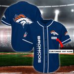 Custom Name Personalized DENVER BRONCOS 109 Baseball Jersey For Fans
