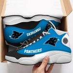Carolina Panthers NFL  Air Jordan 13 Sneakers Sport Shoes Gift  For Fan Sneakers for Fan sport Men women Running Shoes