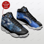 Dallas Cowboys  Customized  JD13 Shoes, Air Jordan 13, Gift Shoes For Fan , Custom Shoes and add Name shoes
