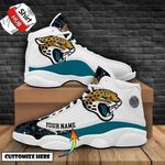 Jacksonville Jaguars  Customized  JD13 Shoes, Air Jordan 13, Gift Shoes For Fan , Custom Shoes and add Name shoes