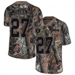 Raiders #27 Trayvon Mullen Camo Team Color V-neck Short-sleeve Jersey For Fans
