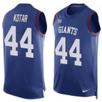 Giants #44 Doug Kotar Royal Blue Team Color Tanktop Jersey For Fans