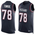 Texans #78 Laremy Tunsil Team Color Tanktop Jersey For Fans