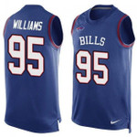 Bills #95 Kyle Williams Royal Blue Team Color Tanktop Jersey For Fans