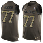 Raiders #77 Lyle Alzado Team Color Tanktop Jersey For Fans