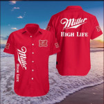 Miller High Life Hawaiian Shirt