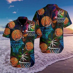 Basketball Colorful Light Hawaiian Aloha Shirts