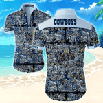 Dallas Cowboys Nfl Sport Hawaiian Shirts Funny Aloha Shirts