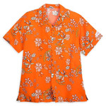 Orange Bird Aloha Hawaiian Shirt For Men