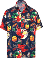Halloween Hawaiian Garden Shirt