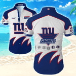 Nfl New York Giants Hawaiian Shirt Tropical Shirt  Mens Floral Button Up Shirt