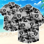 Oakland Raiders Nfl Hawaiian  Shirt