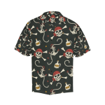 Pirate Pattern Print Design A02 Hawaiian Shirt